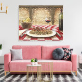 Spaghetti en gehaktballen Originele kunst Print (Insitu (Woonkamer))