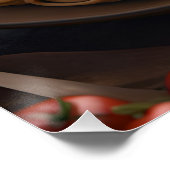 Spaghetti en gehaktballen perfect poster (Hoek)