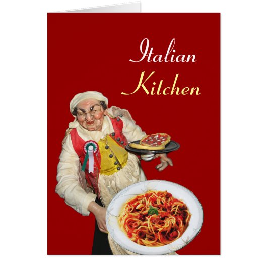 SPAGHETTI EN PIZZA PARTIJ RESTAURANT groen rood (Voorkant)