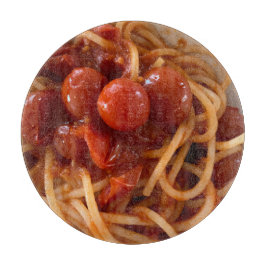 Spaghetti en Tomatenglas Snijplank