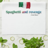 Spaghetti en wraak theedoek (Gevouwen)