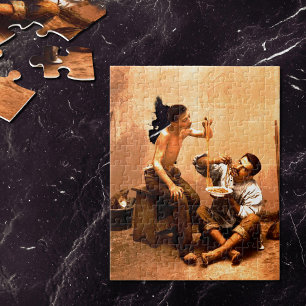 Spaghetti-eters Legpuzzel