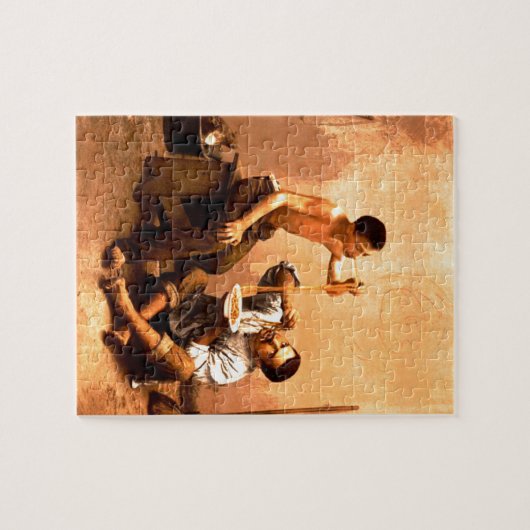 Spaghetti-eters Legpuzzel (Horizontaal)