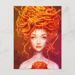Spaghetti Goddess Briefkaart