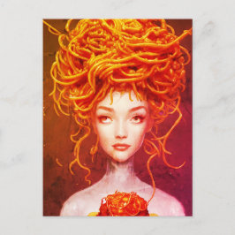 Spaghetti Goddess Briefkaart