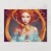 Spaghetti Goddess Briefkaart (Voorkant)