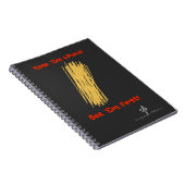 Spaghetti Heel en Kook Eerst Notitieboek (Rechterzijde)