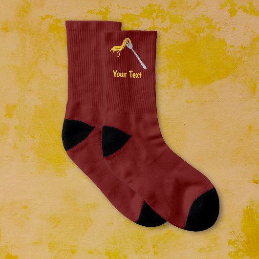 Spaghetti - Italiaanse themadeegwaren - leuke aang Sokken