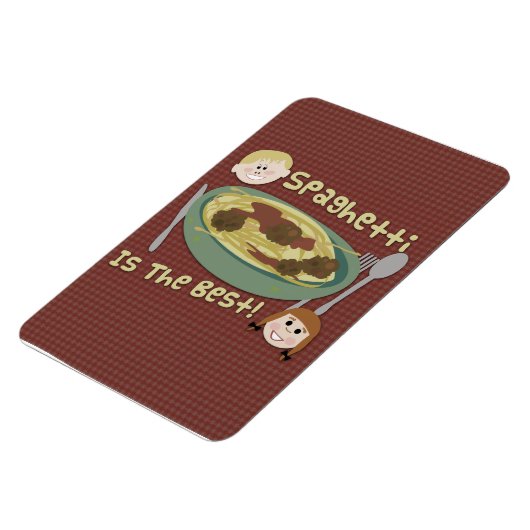 Spaghetti Je bent de beste Magneet (Linkerzijde)