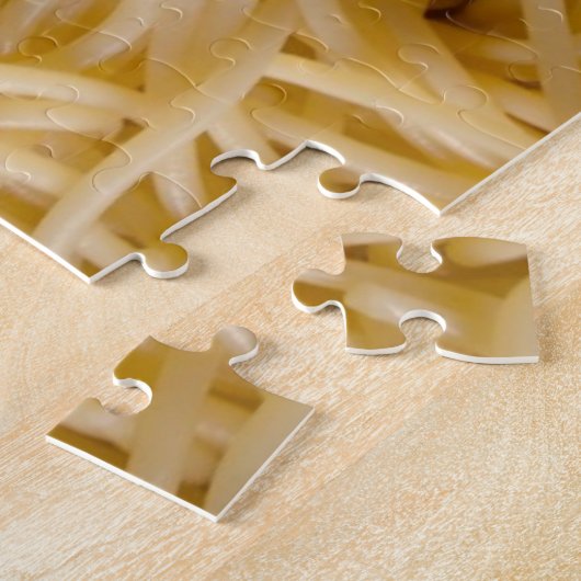 Spaghetti Jigzaag Puzzle Legpuzzel (Zijkant)