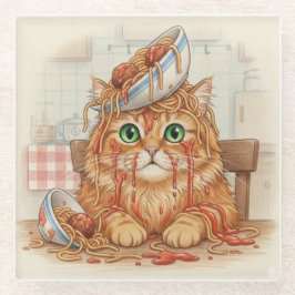 Spaghetti Kitty, Oranje, Glas Onderzetter