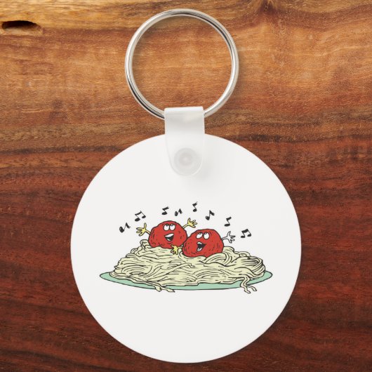 spaghetti - kogels sleutelhanger (Voorkant)