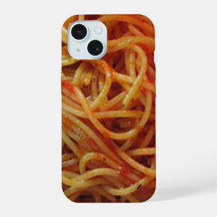 Spaghetti Leren Liefhebben iPhone 15 Case