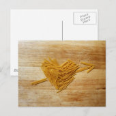 Spaghetti Love Briefkaart (Voorkant / Achterkant)
