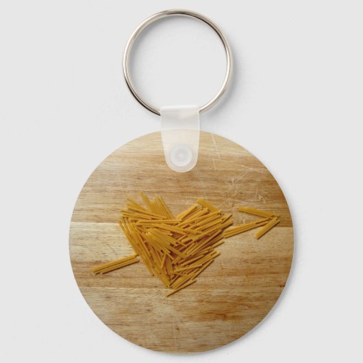Spaghetti Love Sleutelhanger (Voorkant)