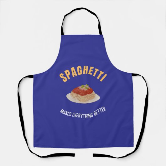 Spaghetti maakt alles beter schort (Voorkant)