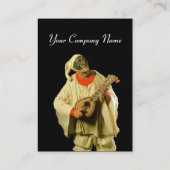 SPAGHETTI & MANDOLIN ITALIAANSE KITCHEN, sinaasapp Visitekaartje (Achterkant)