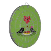 Spaghetti Meatball Romantic Date Dartbord (Voorkant Links)