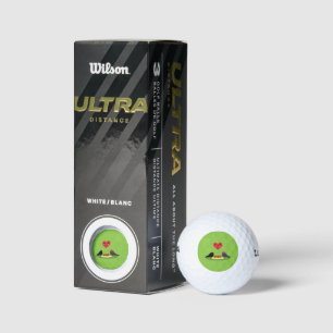 Spaghetti Meatball Romantic Date Golfballen