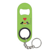 Spaghetti Meatball Romantic Date Mini Flessenopener (Achterkant)