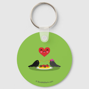 Spaghetti Meatball Romantic Date Sleutelhanger