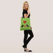 Spaghetti Meatball Romantic Date Tote Bag (Op model)