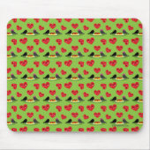 Spaghetti Meatballen Romantic Date Pattern Muismat (Voorkant)