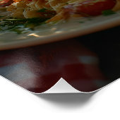 Spaghetti met asperges Tips van een Riverbank Perfect Poster (Hoek)
