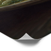 Spaghetti met Broccoli Rabe Poster (Hoek)