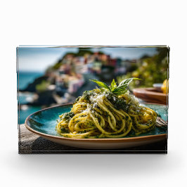 Spaghetti met citroen Basil Pesto – Kustterras Fotoblokken