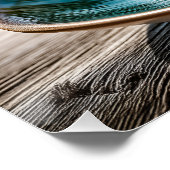 Spaghetti met citroen Basil Pesto – Kustterras Perfect Poster (Hoek)