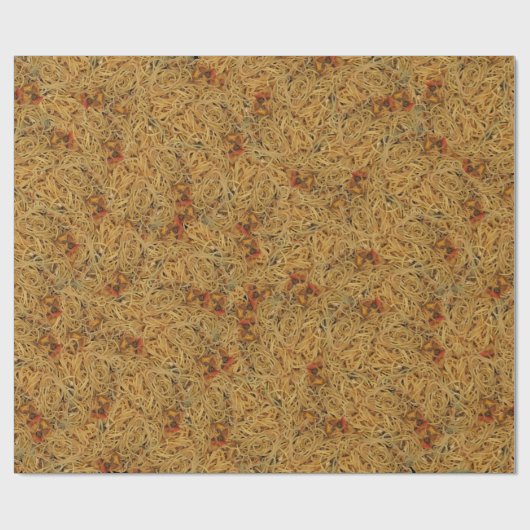 Spaghetti met tomatensaus cadeaupapier (Vlak)