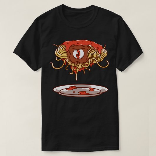 Spaghetti Monster T-shirt (Design voorkant)