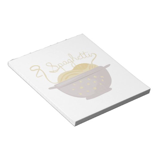 Spaghetti Notitieblok (Schuin)
