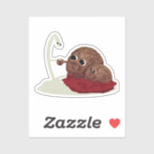 Spaghetti Ontmoet Ballen Sticker (Vel)