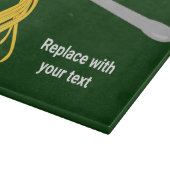 Spaghetti op vork - Italiaans keukenontwerp Snijplank (Hoek)