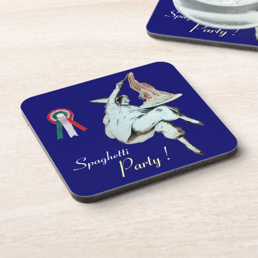 SPAGHETTI-PARTIJ ITALIAANSE KITCHEN, RESTAURANT, b Drankjes Onderzetter (Linkerzijde)
