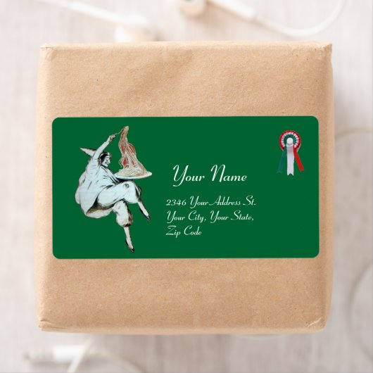 SPAGHETTI-PARTIJ ITALIAANSE KITCHEN, RESTAURANT gr Etiket (Insitu)