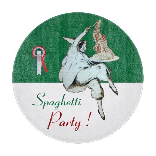 SPAGHETTI-PARTIJ ITALIAANSE KITCHEN, RESTAURANT Gr Snijplank (Voorkant)