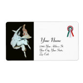 SPAGHETTI-PARTIJ ITALIAANSE KITCHEN, RESTAURANT zw Etiket (Voorkant)