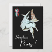 SPAGHETTI PARTIJ, ITALIAANSE KITCHEN rood diner, b Kaart (Voorkant)