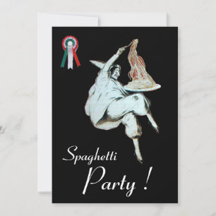 SPAGHETTI PARTIJ, ITALIAANSE KITCHEN rood diner, b Kaart