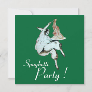 SPAGHETTI PARTIJ, ITALIAANSE KITCHEN rood diner Kaart