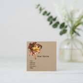 SPAGHETTI PARTIJ ITALIAANSE KITCHEN TOMATOES Kraft Vierkante Visitekaartje (Staand voorkant)