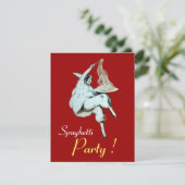 SPAGHETTI PARTY, ITALIAN KITCHEN red diner, brunch Kaart (Staand voorkant)