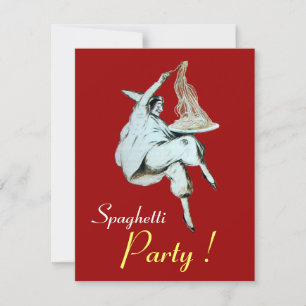 SPAGHETTI PARTY, ITALIAN KITCHEN red diner, brunch Kaart