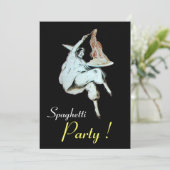 SPAGHETTI PARTY, ITALIAN KITCHEN red diner, brunch Kaart (Staand voorkant)