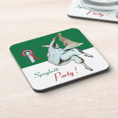 SPAGHETTI PARTY ITALIAN KITCHEN, RESTAURANT BIER ONDERZETTER (Linkerzijde)