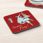 SPAGHETTI PARTY ITALIAN KITCHEN, RESTAURANT DRANKJES ONDERZETTER (Linkerzijde)