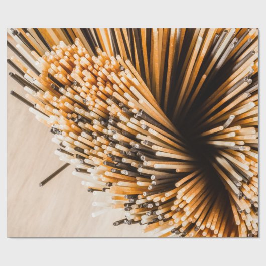 Spaghetti Pasta Cadeaupapier (Vlak)